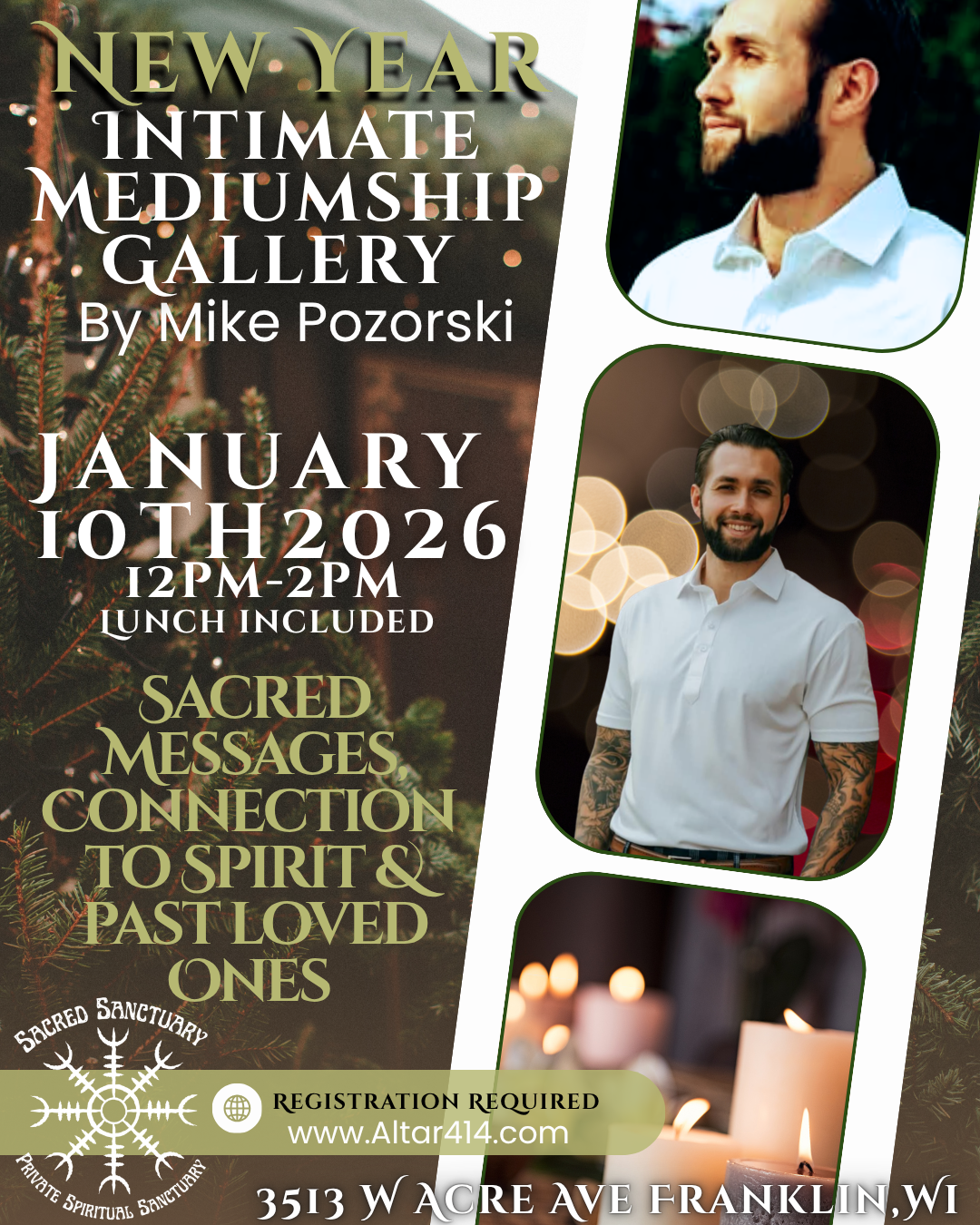 New Year Intimate Mediumship Gallery 1/10 by Mike Pozorski