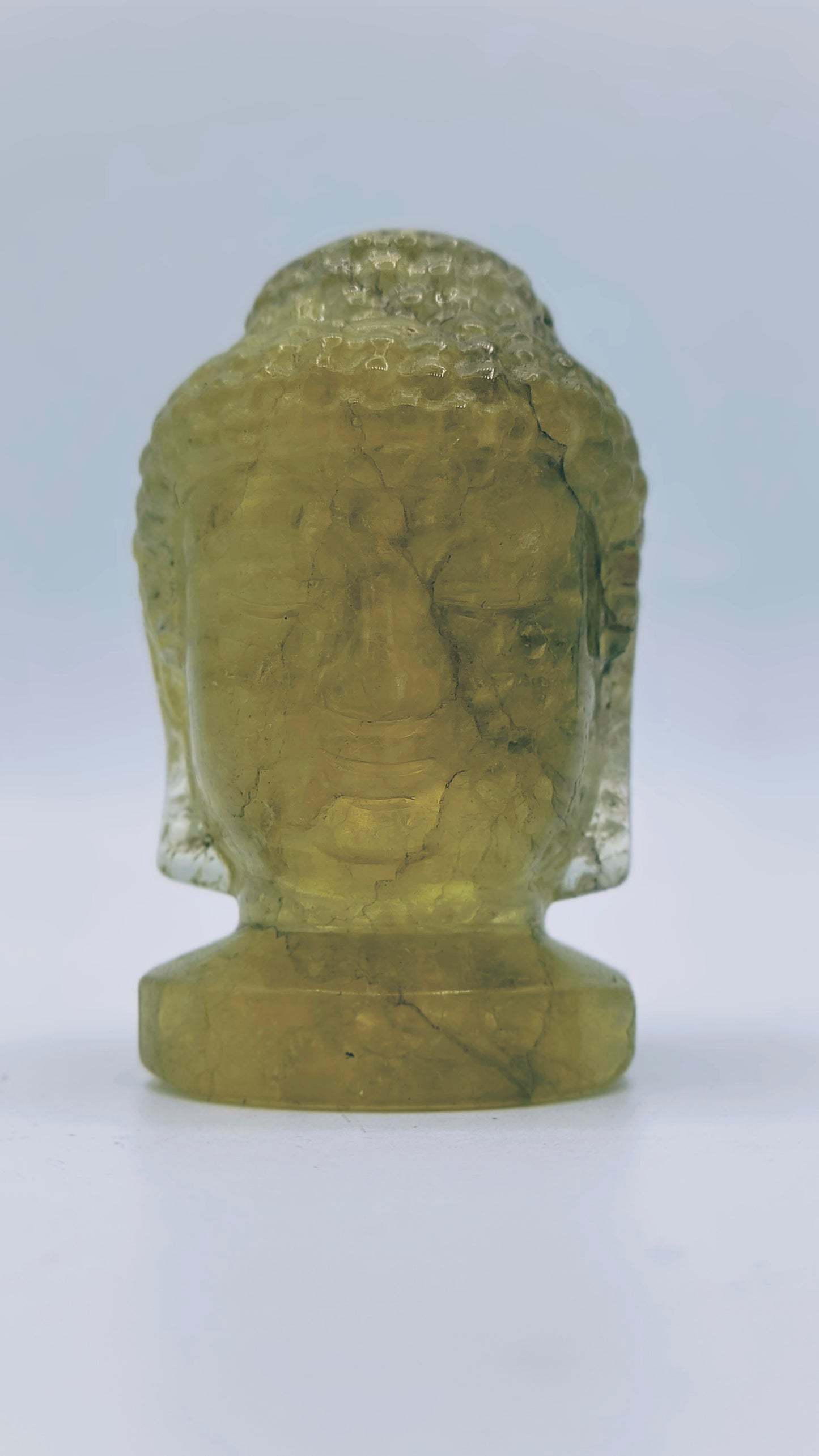 Flourite Buddha Head