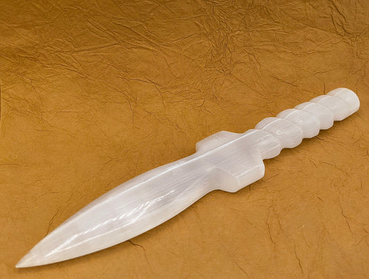Selenite Athame
