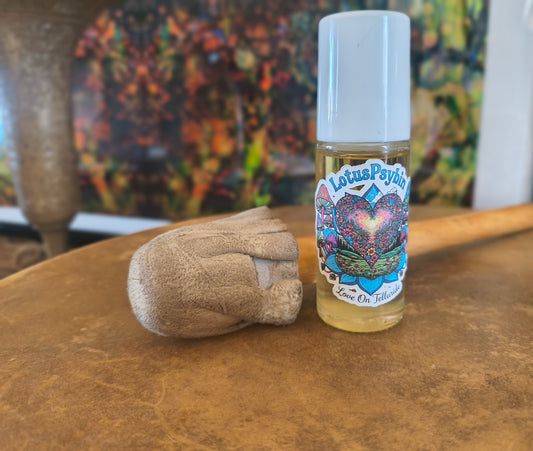 blue lotus flower serum