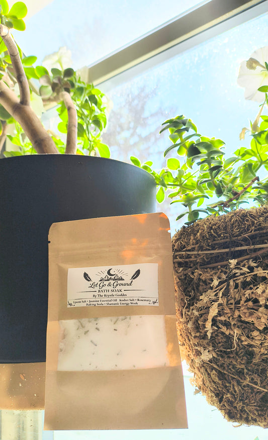 Let Go & Ground (single use) Bath Soak